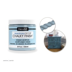 Decoart Paint: Serene 8oz Chalky Finish Americana Decor ADC01-ADC43 ADC18