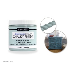 Decoart Paint: Vintage 8oz Chalky Finish Americana Decor ADC01-ADC43 ADC17