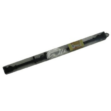 48x84 Inch Metal Black Curtain Rod with Plain Head