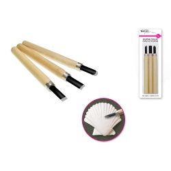 Crafter's Toolkit: Carving/Sculpting/Modelling Tool Set 3pc Asst B) Sculpt