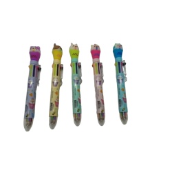 Multicolour Pen Animal Boba Assorted - each sold individually