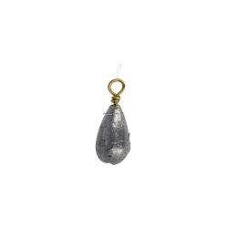 Eagle Claw Q02060-007 Bass Casting Sinker, 3/8 oz, 4 Pk