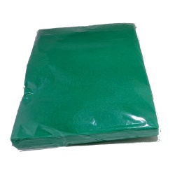 Acrylic Felt Sheet 9x12 Dark Green"
