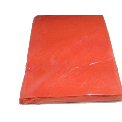 Acrylic Felt Sheet 9x12 Orange"