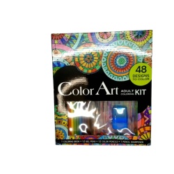 Adult Coloring Kit 73pcs. Color Art