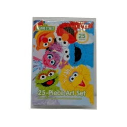 Art Set 25pc. Sesame Street