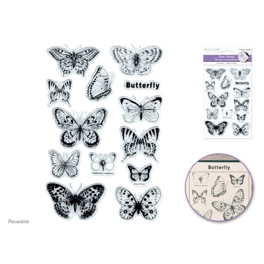 Clear Stamps: 4.3x6.3