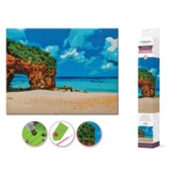 Diamond Painting Coastline Art 15.8x19.7" w/Gems+Tools C) Cabo"