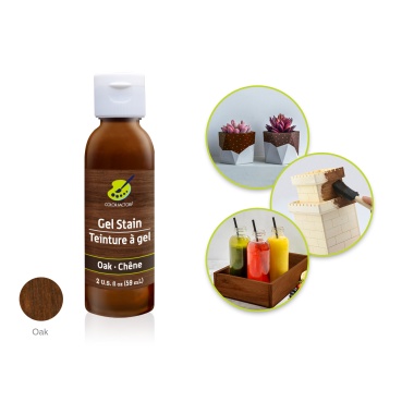 Gel Stain 2oz GS01/02/03 GS02) Oak