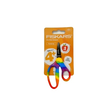 Kids Scissors 5 Pointed Tip Rainbow Fiskars
