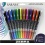 Porous Pen 12pk. 0.8mm Point Ass't Colours Sarasa Zebra