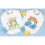 Stamped Cross Stitch Kit Noah's Ark Bibs Dimensions