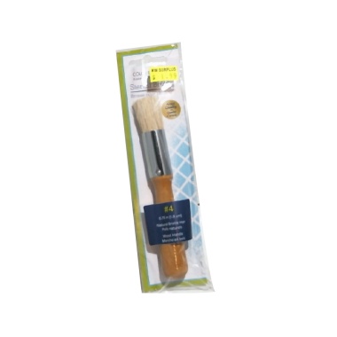 Stencil Brush Wood Handle 3/4 #4