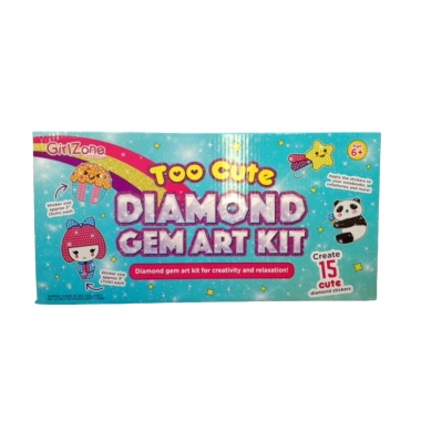 Too Cute Diamond Gem Art Kit Girlzone