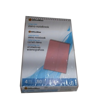 Notebook 80 Sheets 6x9