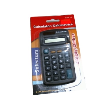8 Digit Calculator Battery not included