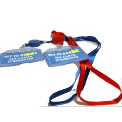 My ID Badge" Holder On Lanyard with Ext.Reel 5.3x8.8cm"