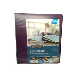 Binder 1 Ultimate Performance View Eggplant Wilsonjones"