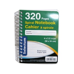 Chubby Coil Book  320 Ruled Pages