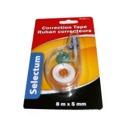Correction tape 8M x 5mm - side rolling