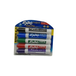 Dry Erase Markers Bonus 4+1 Pack Expo