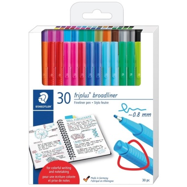 Pens 30pc Fineliner Staedtler