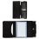 Personal Card Case Black Holds 36 Cards Snap Close Rolodex