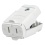 Female Plug Connector 2-Wire White Or Black