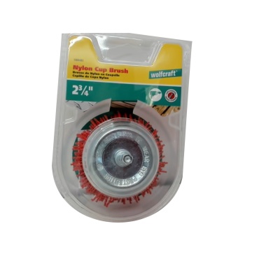Nylon Cup Brush 2-3/4 Wolfcraft