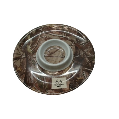 Chip & Dip Plate 12 Melamine Forest Camo Realtree