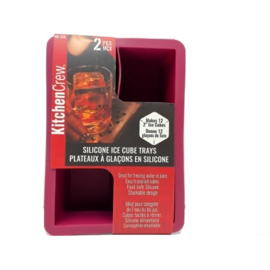 Ice Cube Trays Makes 12 2 Cubes Kitchen Crew