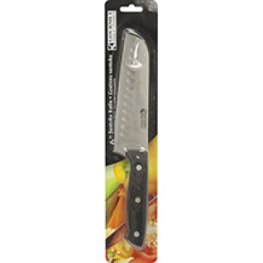 Knife Santoku 6SS BLK Handle