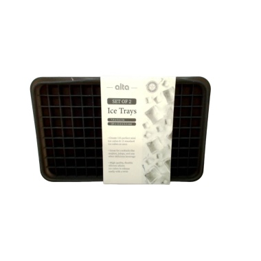 Silicone Ice Tray 135 Mini Cubes Set Of 2 Alta