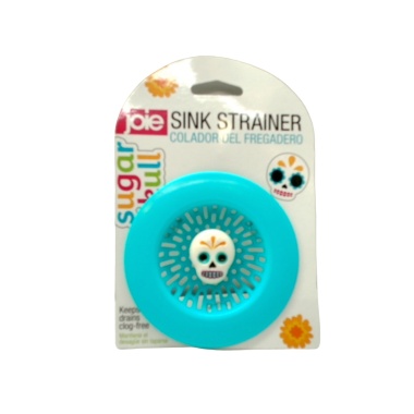 Sink Strainer Sugar Skull Blue Joie