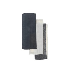 Dish Towel Set Of 3 Pcs Block Print  Black 12 X 12"