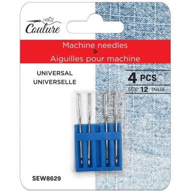 Hauz | Machine Needles, Universal Size 12