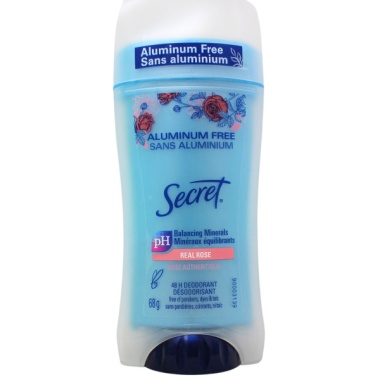 Anti-perspirant Aluminum Free 68g Rose/ Secret