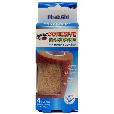 Bandage - self adhesive 4 inch x 2.8m - instant aid