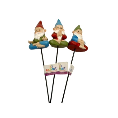 Pot Stake 9 Yoga Pose Gnome Exhart