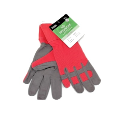 Gardening Gloves Ladies Synthetic Leather Palm Fieldwork