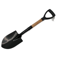 Steel Shovel 27.5 D-Handle 45 HRC Hardness"