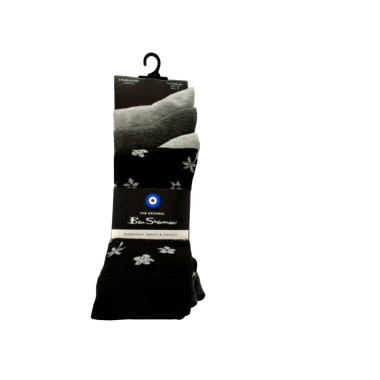 Dress Socks 3pk. The Original Ben Sherman Assorted