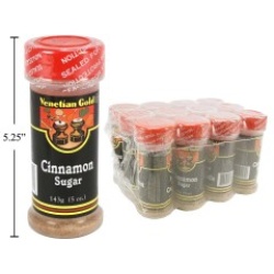 Cinnamon Sugar 143g. V. Gold  - each sold individually