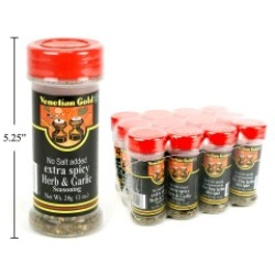 Extra spicy herb & garlic 28g - V. Gold - each sold individually