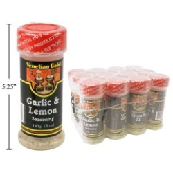 Garlic Lemon Seasoning 143g V. Gold  - each sold individually