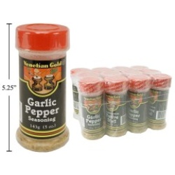 Garlic Pepper Salt 143g. V. Gold  - each sold individually