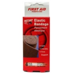 Elastic bandage 4 inch x 3.5 yards - instant aid