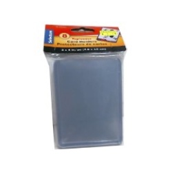 Card Holders 3X4'' 8 Pk.Toploader