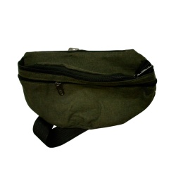 Waist Bag 9 x 3.5" 3 Zipper Assorted Colours"