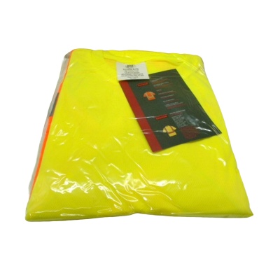 High Viz Safety T-Shirt Fluorescent Yellow XL Bedrok